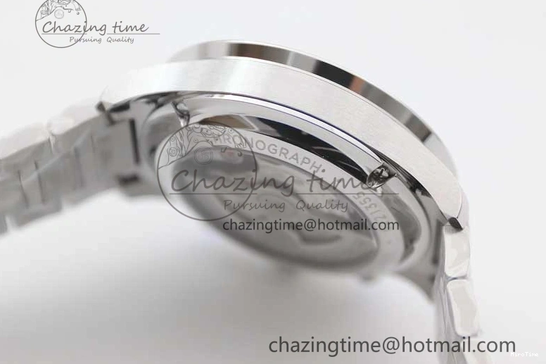 MIROTIME 0120 FastDry Portugieser Chronograph IW371615 ZF Best Edition Green Dial on SS Bracelet A7750 (Slim Movement) 7038